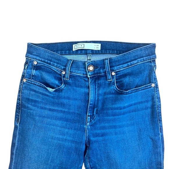 AYR The Chiller Sunrise Wash Skinny Jeans Medium Wash W29 L26 Crop - Picture 7 of 13